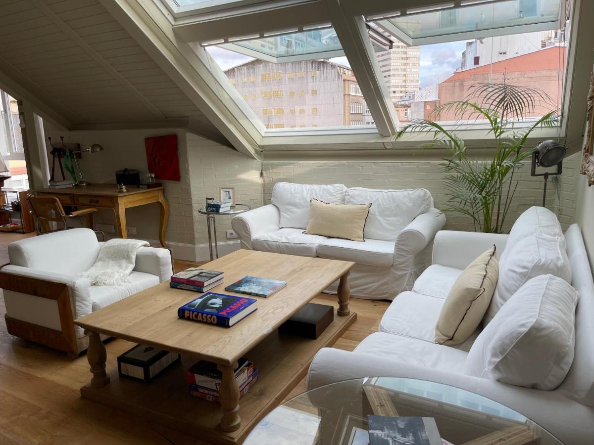 Espectacular Apartamento En El Centro De La Ciudad Ла Коруня Екстериор снимка