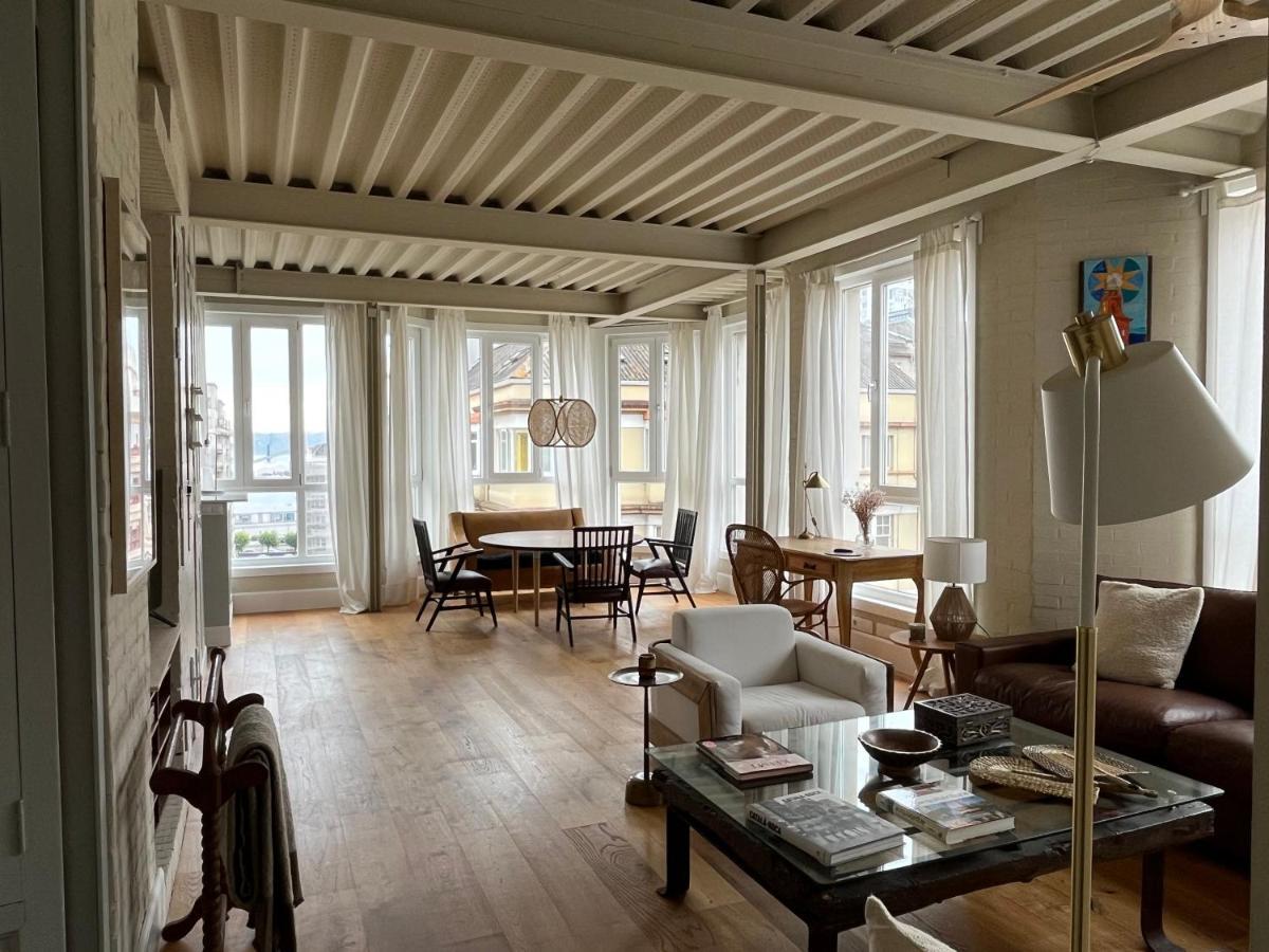Espectacular Apartamento En El Centro De La Ciudad Ла Коруня Екстериор снимка