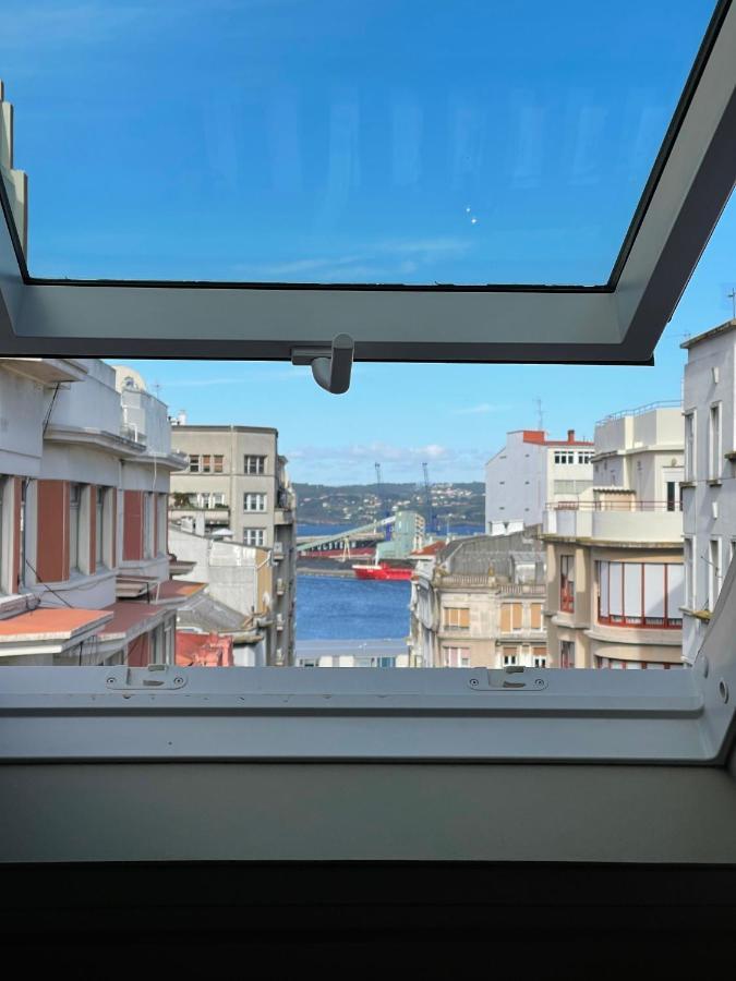 Espectacular Apartamento En El Centro De La Ciudad Ла Коруня Екстериор снимка