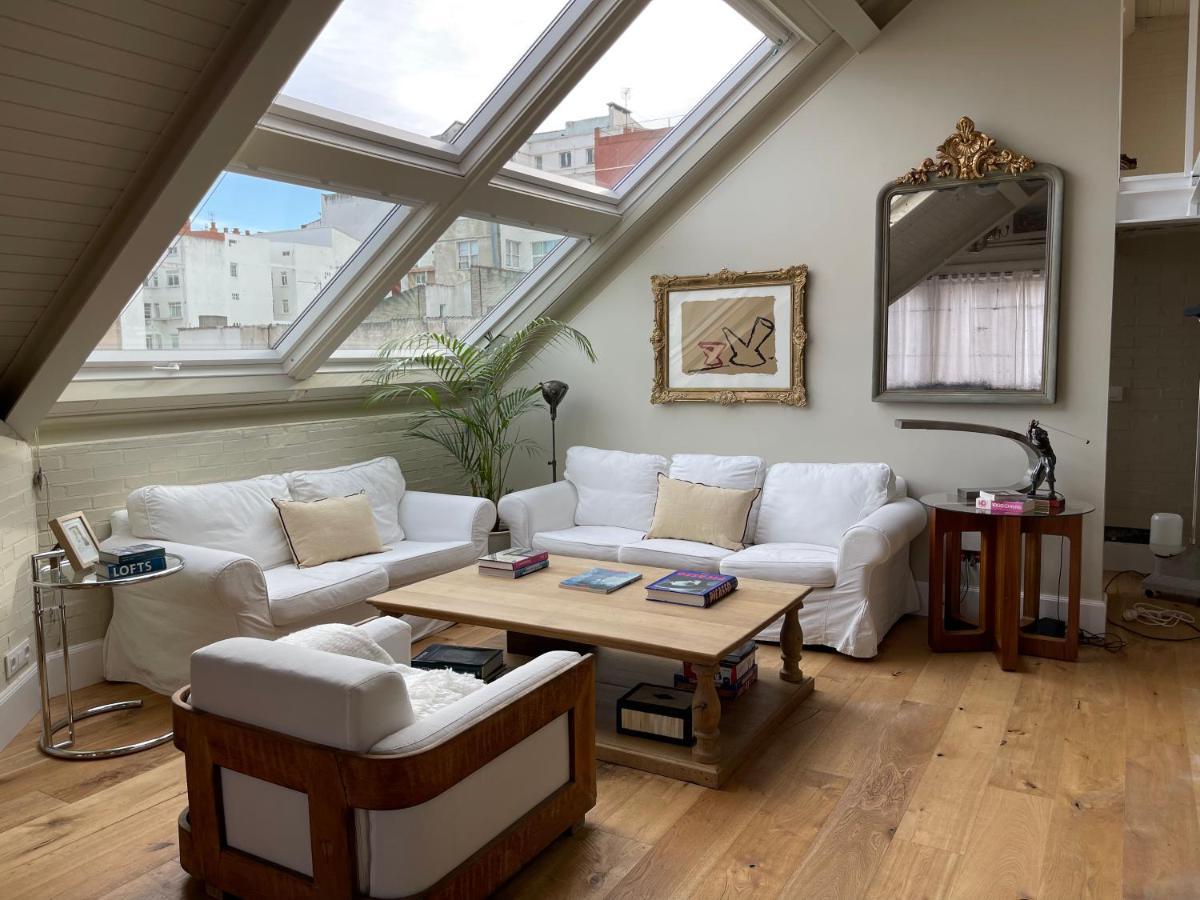 Espectacular Apartamento En El Centro De La Ciudad Ла Коруня Екстериор снимка