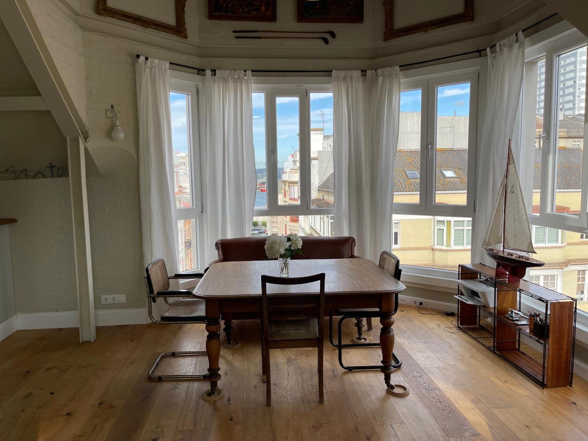 Espectacular Apartamento En El Centro De La Ciudad Ла Коруня Екстериор снимка