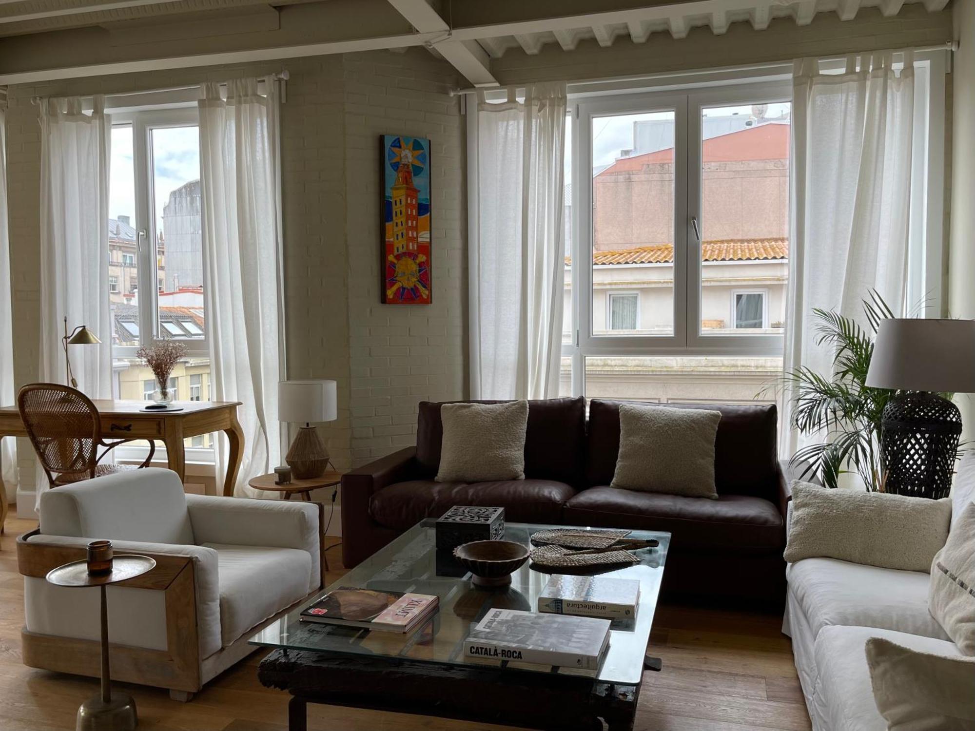 Espectacular Apartamento En El Centro De La Ciudad Ла Коруня Екстериор снимка